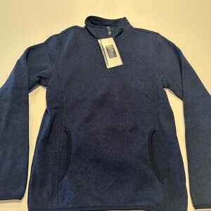 Charles River - Heathered Fleece - Qtr Zip Pullover - Women's Size M